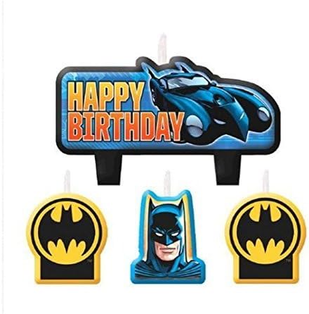 Batman Birthday Cake Candle Set Party Supplies by Winner International