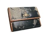 ヴィヴィアン ウエストウッド Vivienne Westwood 三つ折り 短財布 738-MERCHANT-NERO
