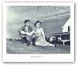 Jack and Jackie, 1953 by Corbis-Bettmann 19.25"x26" Art Print Poster