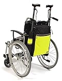 Simplantex Wheelyscoot Hi-vis Wheelchair/Mobility Scooter Crutch & Walking Stick Bag
