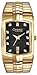 Caravelle by Bulova Men's 44D000 Diamond Accented Black Dial Watch