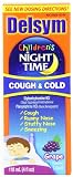 Delsym Childrens, Night Time Cough and Cold Grape, 4 Ounce