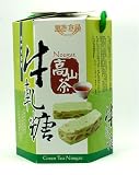 Green Tea Nougat - Green Tea Candy Mixed with Peanut