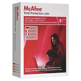 McAfee Total Protection 2009 3-User