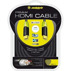 Snakebyte Mamba Premium 3D Audio/Video HDMI Cable (PS3/Xbox 360)