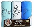 Frenchie Mini Couture Bear Hooded Towel Set, 3 Pack, Boy