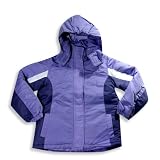 Sportier - Girls Winter Jacket, Lilac, White (Size 12/14)