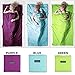 PeakAttacke Adult Travel Ultra Light Portable Envelope Sleeping Bag Accessory Comfortable Traveling Liner for Hotel,Camping