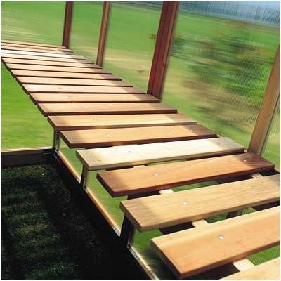 Mt. Hood GardenHouse Bench Size: 6.0' W x 8.0' D