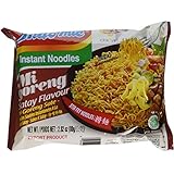 Indomie Instant Fried Noodles Satay Flavor for 1 Case (30 Bags)