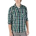 Shaun White 4 Target CPO Plaid Woven Shirt - Green