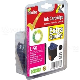 Inkrite Remanufactured Lexmark No 50 Black Ink Cartridge