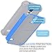 Galaxy S5 Case, Tekcoo(TM) [Tmajor Series] [Blue/Grey] Shock Absorbing Hybrid Rubber Plastic Impact Defender Rugged Slim Hard Case Cover Shell For Samsung Galaxy S5 S V I9600 GS5 All Carriers