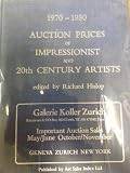 1970-1980 auction prices of impressionist and 20th century artists
