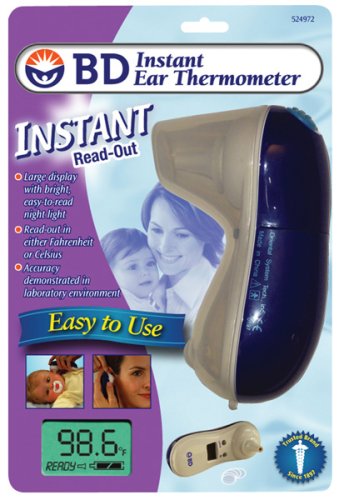 HealthPersonalCare: Bd Instant Ear Thermometer, 6 Packages