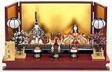 ひな人形 真多呂 作 木目込 雛人形 古今親王 花園雛セット