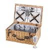 Scribble Sandringham DELUX 4-Person Wicker Hamper (46 x 31 x 20cm)