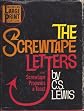 The Screwtape Letters & Screwtape Proposes a Toast. ( Large Print )