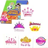  Princess tattoos, pack of 24 