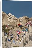Canvas Prints of Mount Rushmore National Monument, South Dakota, United States of America, North from Robert Harding