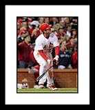 David Freese St Louis Cardinals MLB Framed 8x10 Photograph 2011 World Series Game 6 Walk Off HR