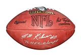 Billy Kilmer Autographed Football with 72 NFC Champs Inscription