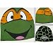 Search : TMNT Teenage Mutant Ninja Turtles Michaelangeo Reversible Knit Hat Beanie