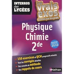 Physique Chimie 2e