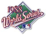 1988 World Series MLB Baseball Patch Los Angeles Dodgers vs Oakland A's