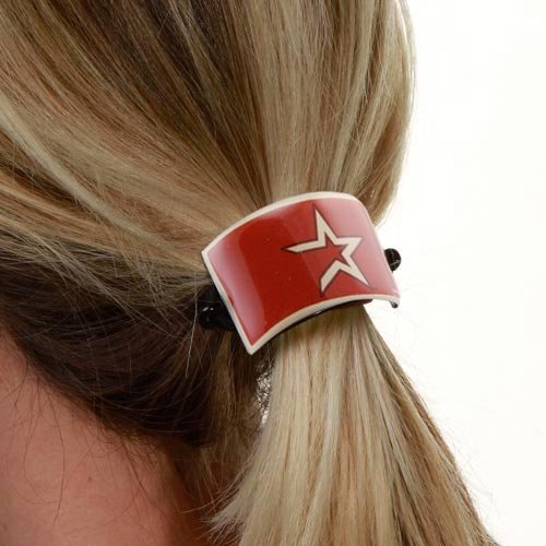 Houston Astros Team Logo Cuff Ponytail Holder