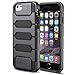 INVELLOP iPhone 6 case, iPhone 6/6S Case Gray/Black Prime Series Dual Layer Case Premium Armor Hybrid Bumper Cover Case