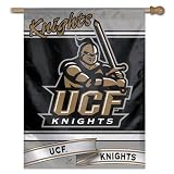 Central Florida Knights Vertical Flag: 27x37 Banner