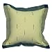EXP Handmade Textured Two-Tone Cotton Cushion Cover/Pillow Sham (Thailand)