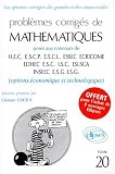 Mathématiques HEC 1997, tome 20 : Option économique et technologique
