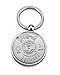 Creative 3D Fifty Years from 2007 to 2056 Sun and Moon Calendar Keychain Key Chain Ring Keyfob Keyring (Calendar)