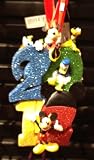 Disney 2012 Mickey Mouse and Pals Numbers Ornament NEW