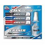 Dry Erase Value Pack - Markers, Cleaner and Eraser by Board Dudes