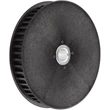 Boston Gear Timing Pulley, 9 mm Wide Belts, 0.375" Bore Diameter, Lexan with Aluminum Insert