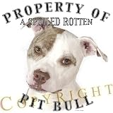 Pit Bull Mousepad Dog Mouse Pad Property Of