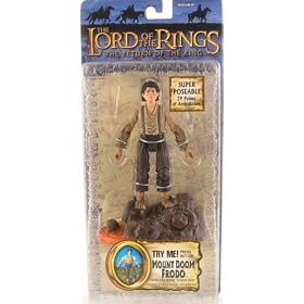Mount Doom Frodo Lord Of The Rings Trilogy Figure