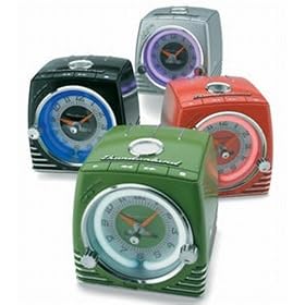 TELEMANIA 497849 THUNDERBIRD RETRO CD\ALARM\RADIO-CHROME by TeleMania