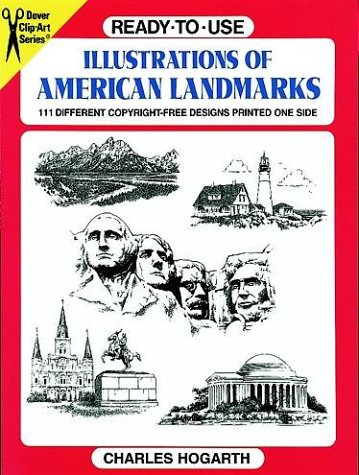 Ready-To-Use Illustrations of American Landmarks