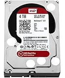 WD Red Pro 4TB NAS Hard Disk Drive - 7200 RPM SATA 6 Gb/s 64MB Cache 3.5 Inch - WD4001FFSX