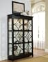 Pulaski Oxford Black Curio Cabinet