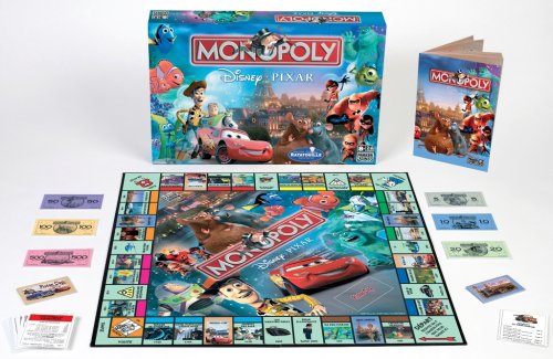 Hasbro - 402271010 - Monopoly - Jeu de Société - Grand Classique - Monopoly Pixar