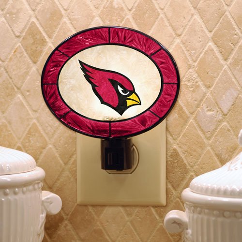 Arizona Cardinals NFL Art Glass Nightlight
