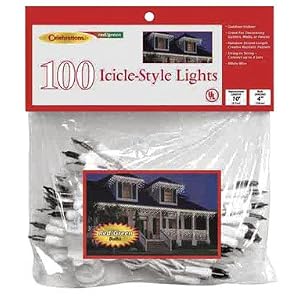 100 Mini Icicle Lights Up To 3 Sets Can Be Strung by 