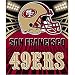 Northwest San Francisco 49ers 50 x 60 Shadow Fleece Blanket