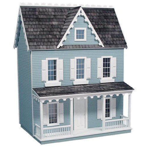 Dollhouse Miniature Vermont Farmhouse Jr. Dollhouse by Real Good Toys