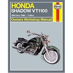 Haynes Honda Shadow VT1100 Owners Workshop Manual: 1985 Thru 1998
